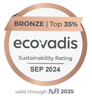EcoVadis Bronze Medal